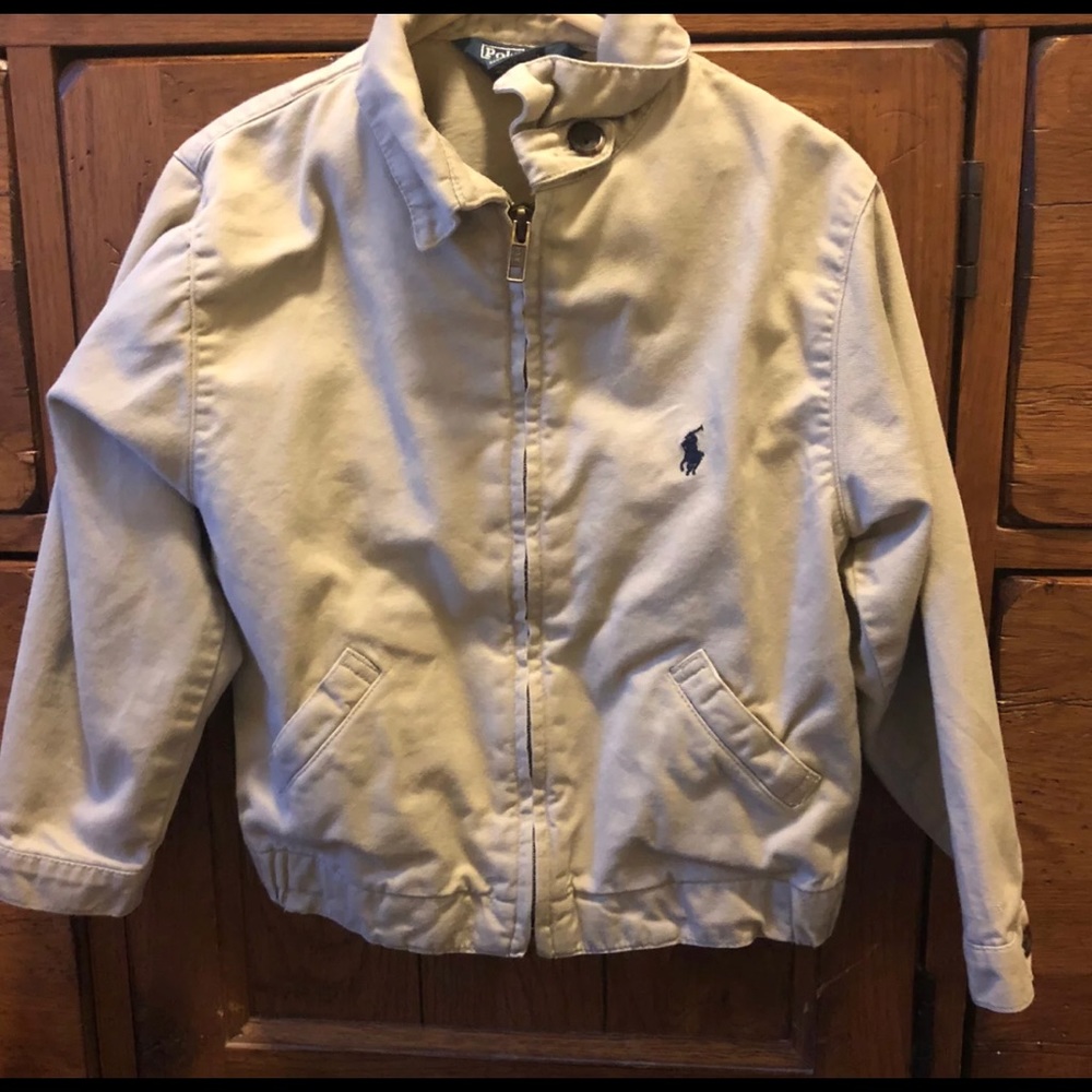 Toddler polo coat